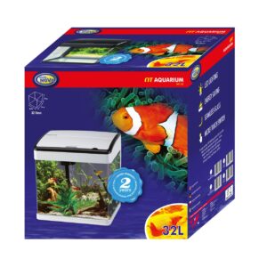AquaNova aquarium - Wit - 32 L - 38x26x40cm
